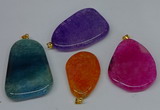 NGP8732 28*40mm - 30*54mm freeform agate pendants wholesale