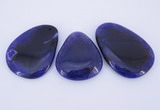 NGP879 5PCS 40-45mm*50-65mm freeform agate gemstone pendants