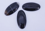 NGP884 5PCS 25*49mm oval agate gemstone pendants wholesale