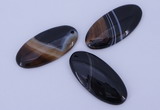 NGP885 5PCS 22*48mm oval agate gemstone pendants wholesale