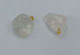 NGP8855 20*25mm - 30*40mm nuggets white crystal pendants wholesale