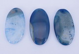 NGP927 5PCS 30*55mm oval agate druzy geode gemstone pendants