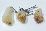 NGP9757 20*30mm-25*55mm freeform citrine pendants wholesale