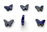 NGP9859 12*18mm butterfly natural lapis lazuli pendant