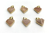 NGP9883 14*16mm faceted sunstone pendant