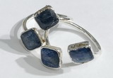 NGR1092 8mm square kyanite gemstone rings wholesale