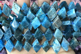 NUGG119 15 inches 12*18mm - 13*20mm freeform apatite gemstone beads