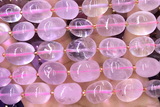 NUGG153 15 inches 10*12mm - 13*18mm nuggets rose quartz beads