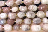 NUGG156 15 inches 10*12mm - 13*18mm nuggets sunstone beads