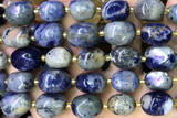 NUGG172 15 inches 10*12mm - 13*18mm nuggets sodalite beads