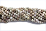 OPAL06 15 inches 8mm round pink opal gemstone beads