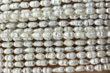 PEAR08 14 inches 4.5mm – 5mm white freshwater pearl beads