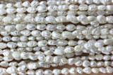 PEAR10 14 inches 4mm – 5mm white freshwater pearl beads