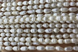 PEAR11 14 inches 4mm – 5mm white freshwater pearl beads