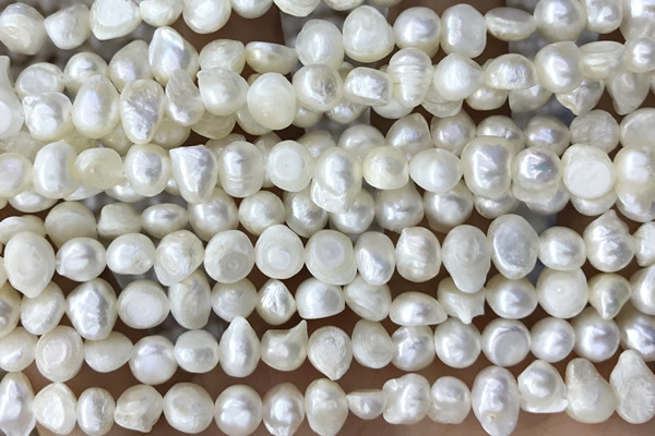 PEAR24 14 inches 5mm – 6mm white freshwater pearl beads