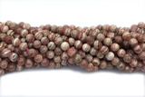 RHOD09 15 inches 9mm round rhodochrosite gemstone beads