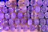 ROND152 14 inches 8*12mm faceted rondelle ametrine gemstone beads