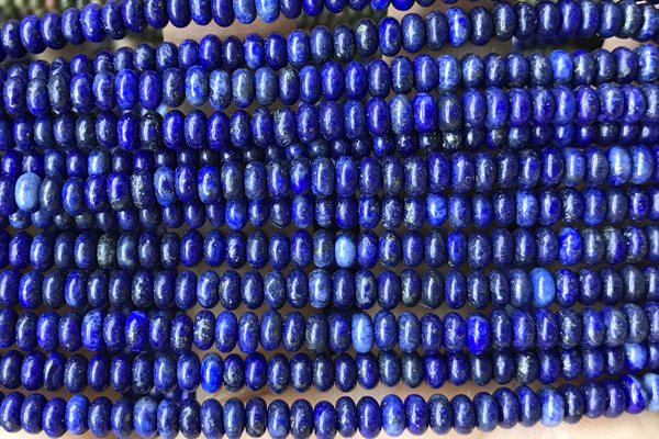 ROND172 15 inches 2*4mm rondelle dyed lapis lazuli gemstone beads