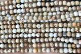 SEAS01 15 inches 4mm round dyed imperial jasper beads