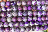 SEAS125 15 inches 10mm round dyed imperial jasper beads