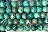 SEAS134 15 inches 12mm round dyed imperial jasper beads