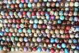 SEAS29 15 inches 4mm round dyed imperial jasper beads