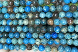 SEAS46 15 inches 6mm round dyed imperial jasper beads