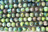 SEAS64 15 inches 8mm round dyed imperial jasper beads