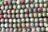 SEAS85 15 inches 8mm round dyed imperial jasper beads