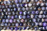 SEAS89 15 inches 8mm round dyed imperial jasper beads