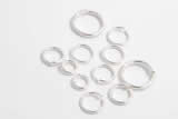 Silv71 4mm – 12mm 925 Sterling Silver Open Jump Ring