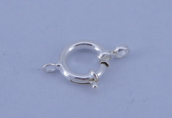 SSC207 5pcs 12.5mm 925 sterling silver spring rings clasps