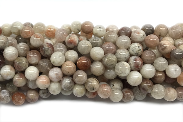 SUNS17 15 inches 10mm round golden sunstone gemstone beads