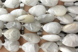 TEAR04 15 inches 13*18mm flat teardrop crazy agate beads