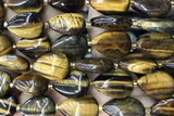 TEAR37 15 inches 13*18mm flat teardrop yellow tiger eye beads