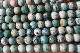 TURQ231 15 inches 8mm round turquoise beads wholesale