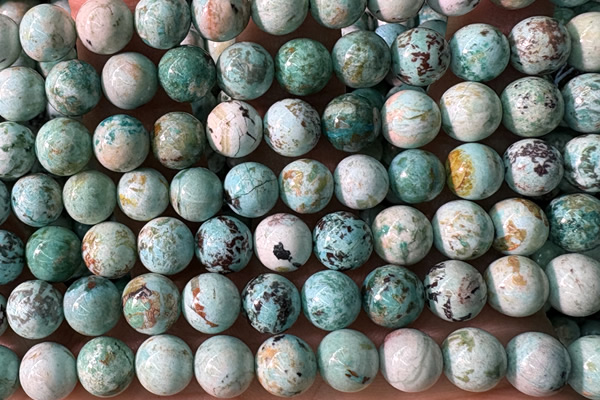 TURQ231 15 inches 8mm round turquoise beads wholesale