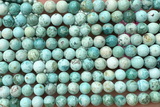 TURQ233 15 inches 6mm round turquoise beads wholesale