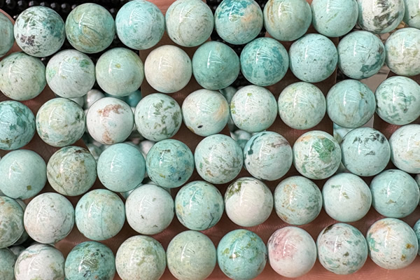 TURQ235 15 inches 10mm round turquoise beads wholesale